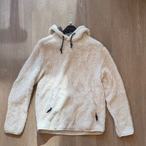 Chubbies Men’s Cream Sherpa Hoodie